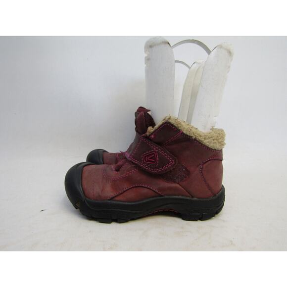 KEEN Other - Keen Little Kids Youth Size 12 D Purple Leather Strap Casual Active Boots